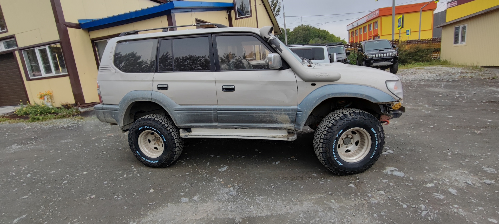BFGoodrich KO2 — Toyota Land Cruiser Prado 90series, 3,4 л, 1996 года