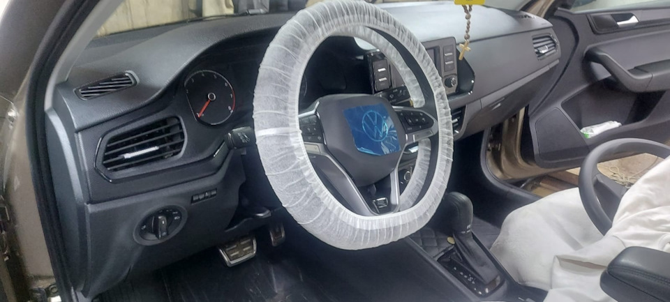 Установка мультируля — Volkswagen Polo liftback, 1,6 л, 2020 года ...