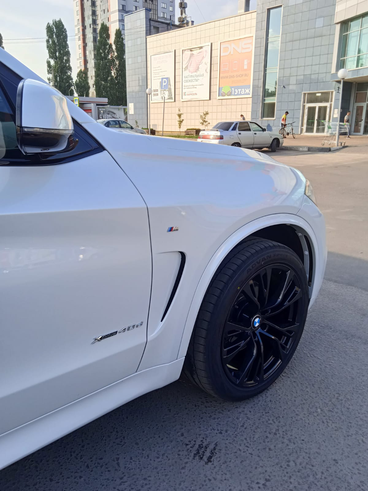 Диски 21+резина YOKOHAMA ADVAN SPORT V105 — BMW X5 (F15), 3 л, 2017 ...