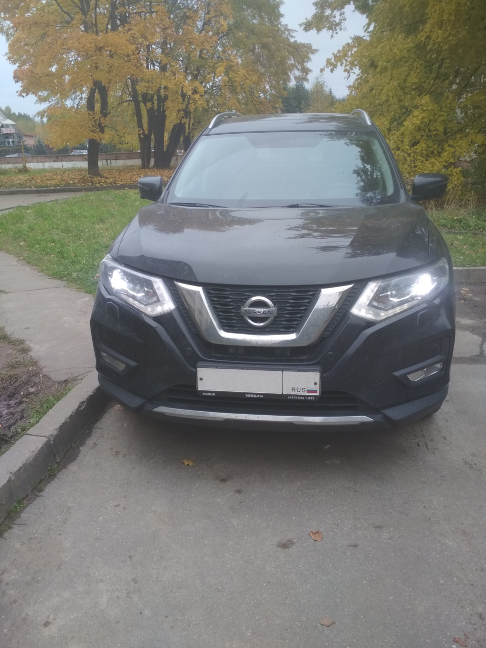 Улучшение видимости автомобиля в дневное время. — Nissan X-Trail III (t32),  2,5 л, 2019 года | аксессуары | DRIVE2