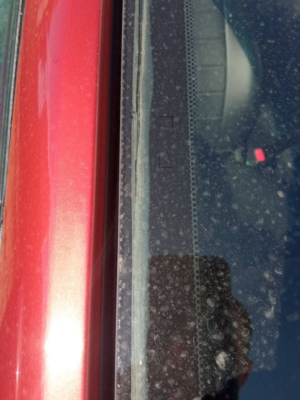 Лобовое стекло Киа Рио 3 — KIA Rio (3G), 1,6 л, 2012 года | наблюдение ...