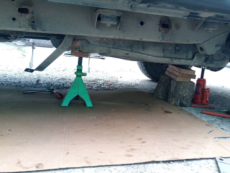 Бак опущен — SsangYong Kyron