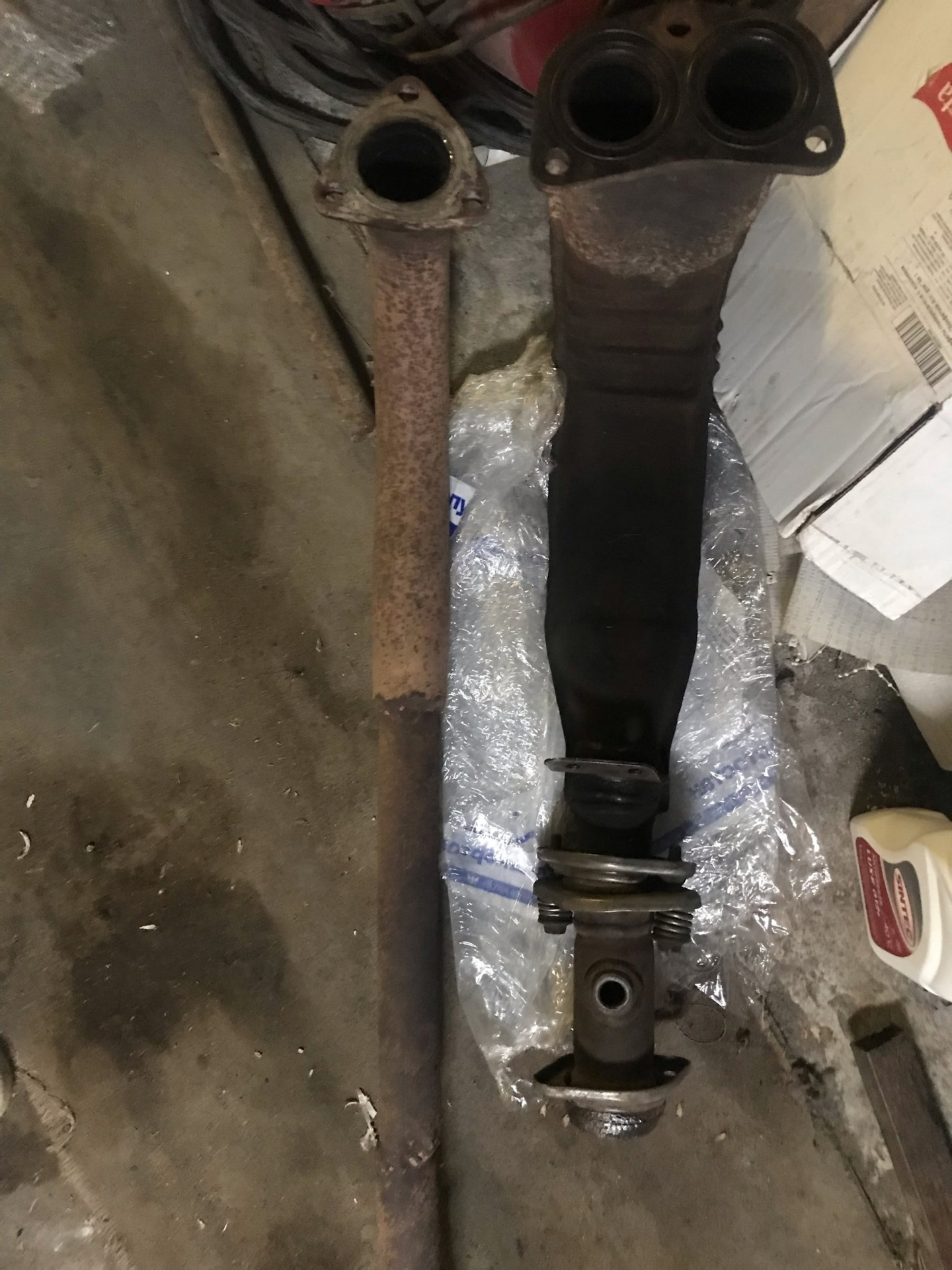 Замена коллектора на 4-2-1 — Rover 600, 2 л, 1995 года | своими руками ...