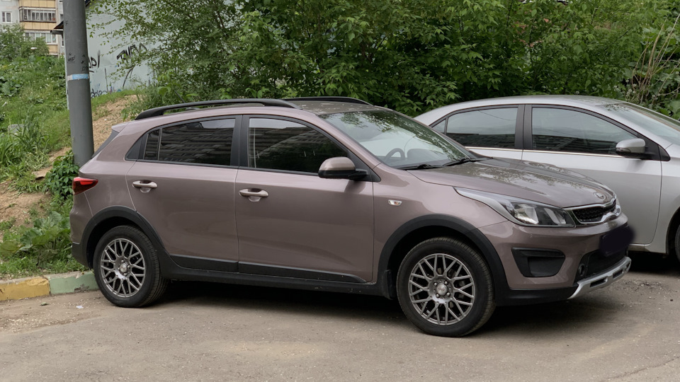 KIA Rio X-Line 1.6 бензиновый 2019 | РИО Х-ЛАЙН жены на DRIVE2