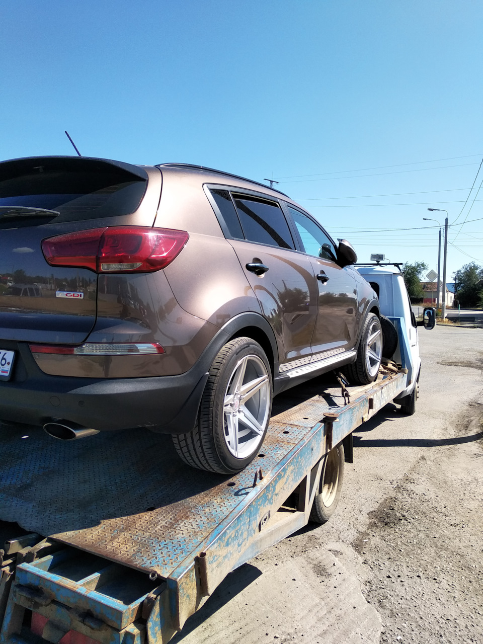 Прерванный отпуск или страшный сон владельца T-GDI. — KIA Sportage (3G), 2  л, 2012 года | поломка | DRIVE2