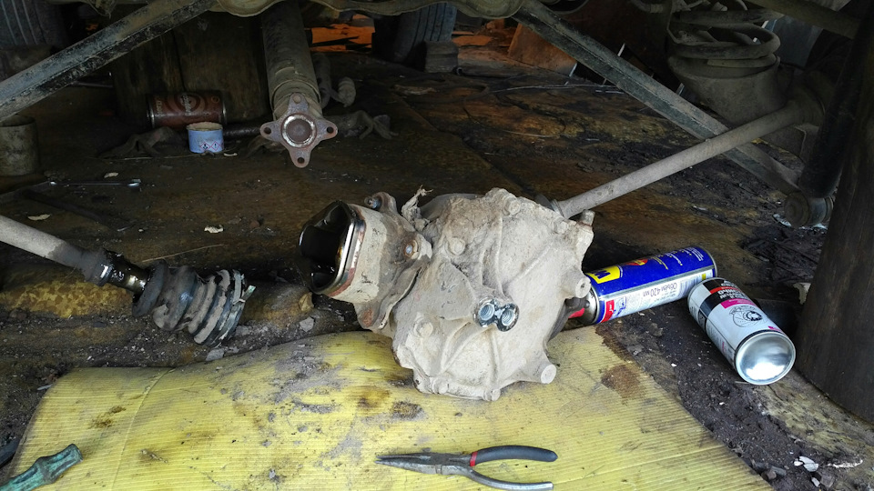 Установка самоблока в РЗМ — Toyota RAV4 (I), 3 л, 1997 года | тюнинг ...