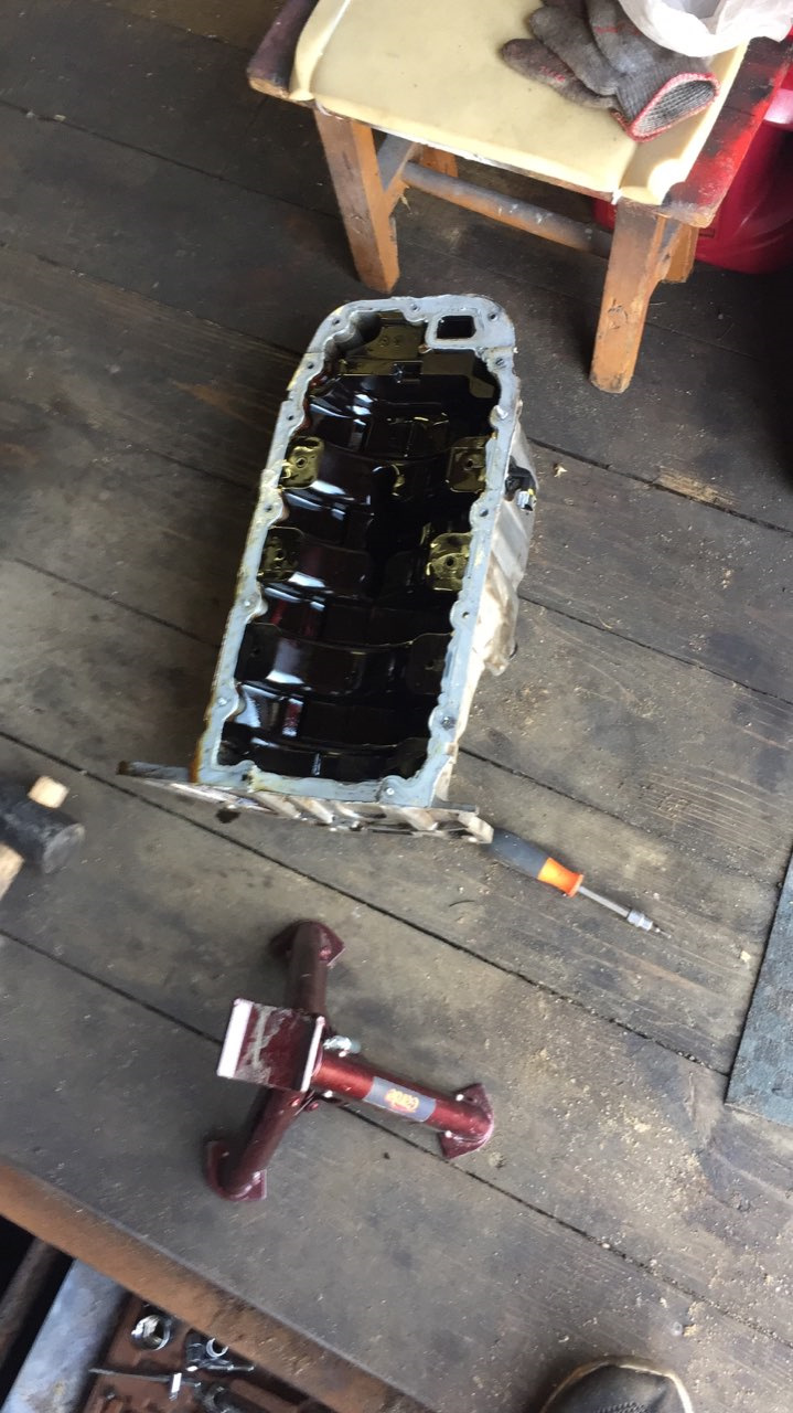 Замена прокладки масляного насоса — Opel Astra J, 1,6 л, 2011 года ...