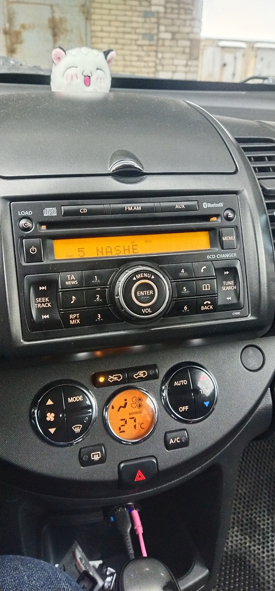 Магнитола+камера — Nissan Note (1G), 1,6 л, 2007 года | автозвук | DRIVE2