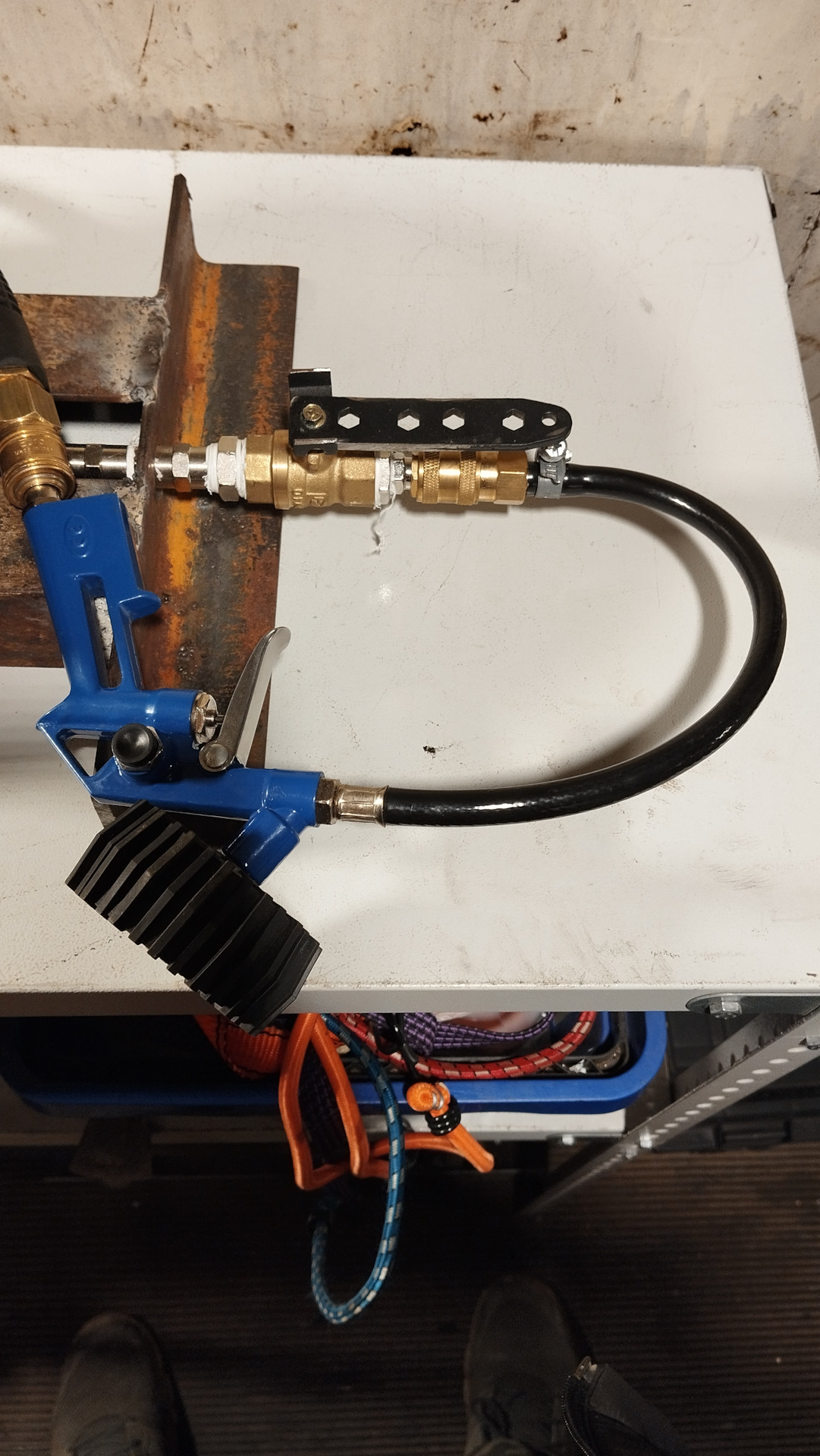 Пит-Стоп на время, самодельный домкрат из пневмоподушки для Mondeo IV 2 ...