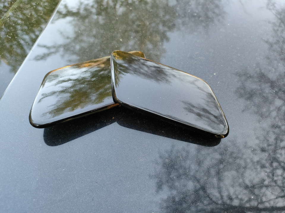 Снова заглушки омывателя фар. — Volvo S60 (1G), 2,4 л, 2008 года ...