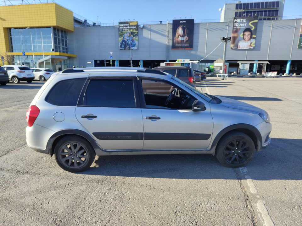 225/45 R17 на Granta Cross — Lada Гранта Cross, 1,6 л, 2022 года ...