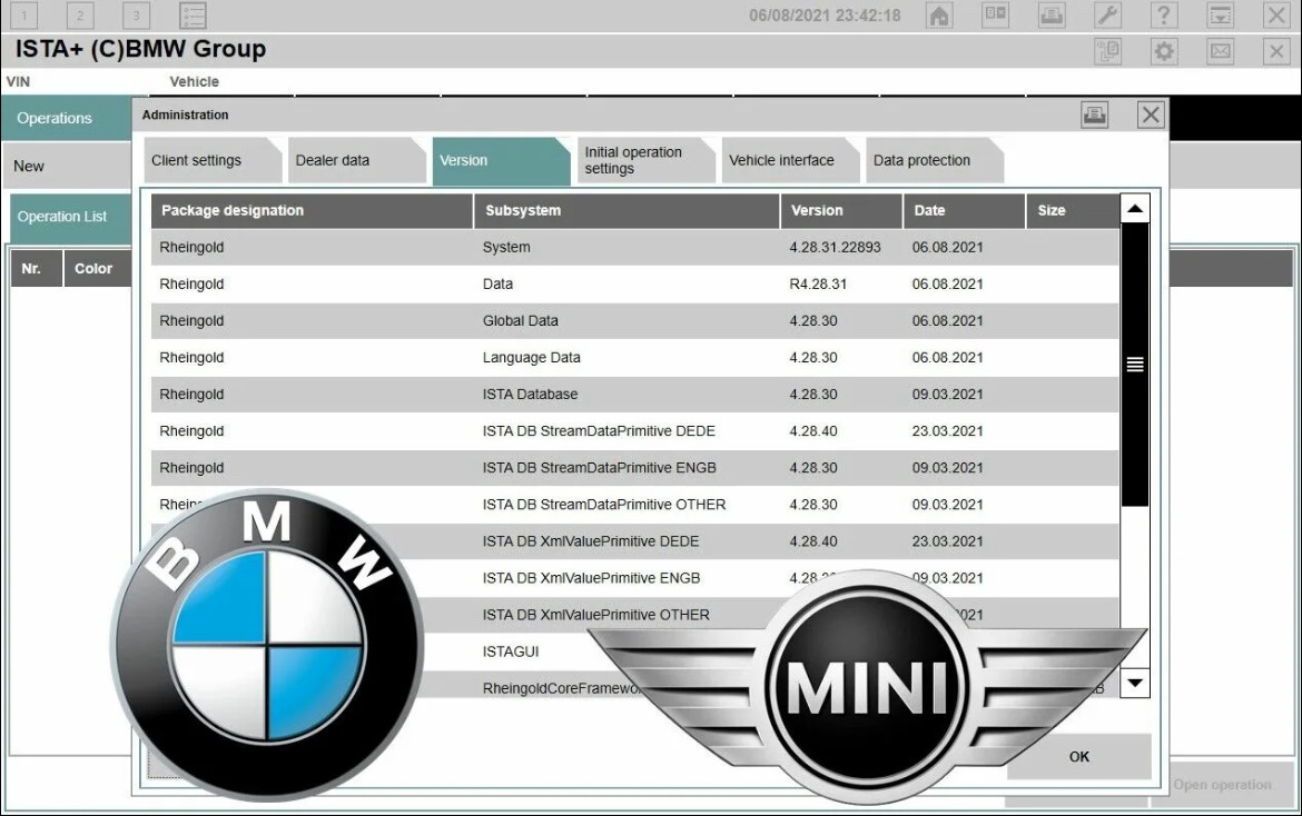 Кодирование блоков bmw