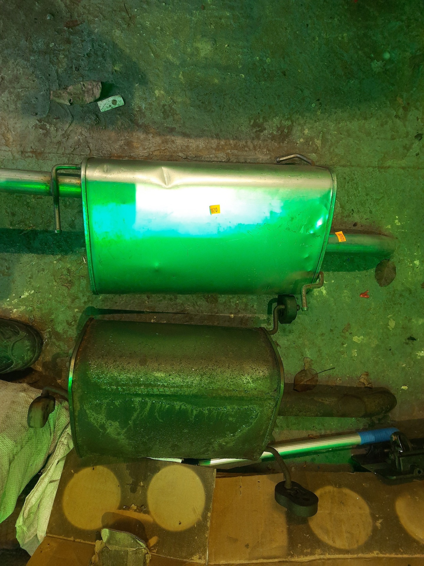 Замена глушителя — Chevrolet Lacetti Sedan, 1,8 л, 2012 года | своими ...