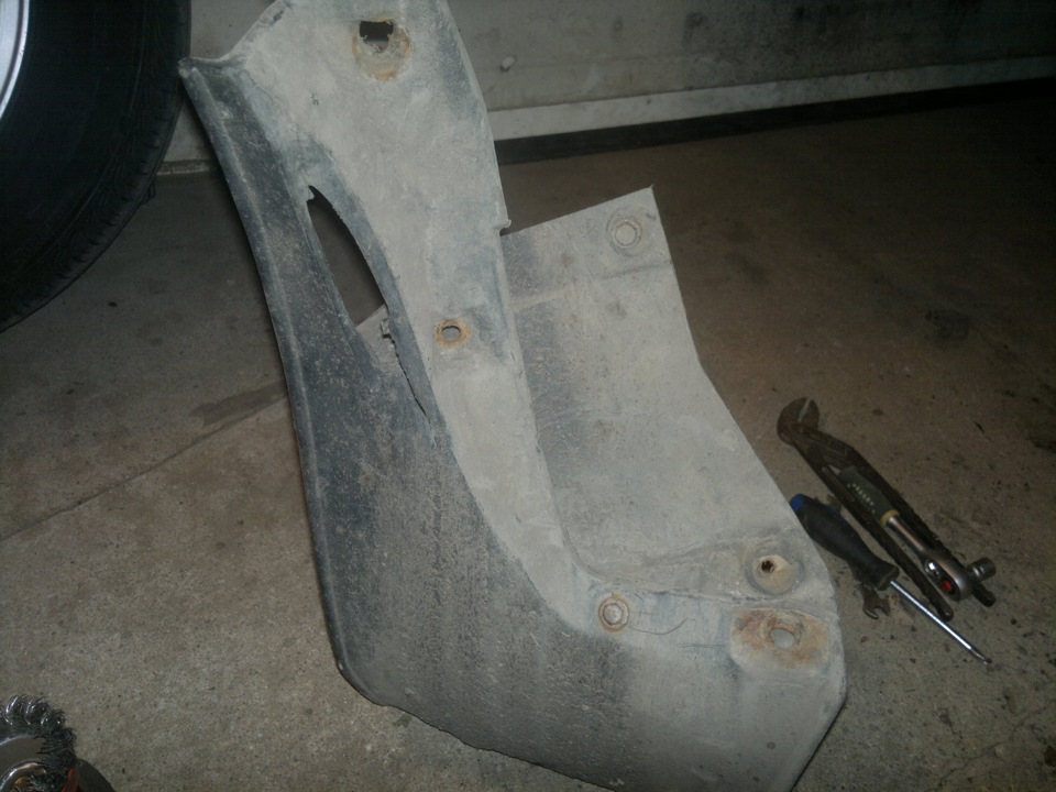 Задние арки — Saab 9000, 3 л, 1996 года | своими руками | DRIVE2