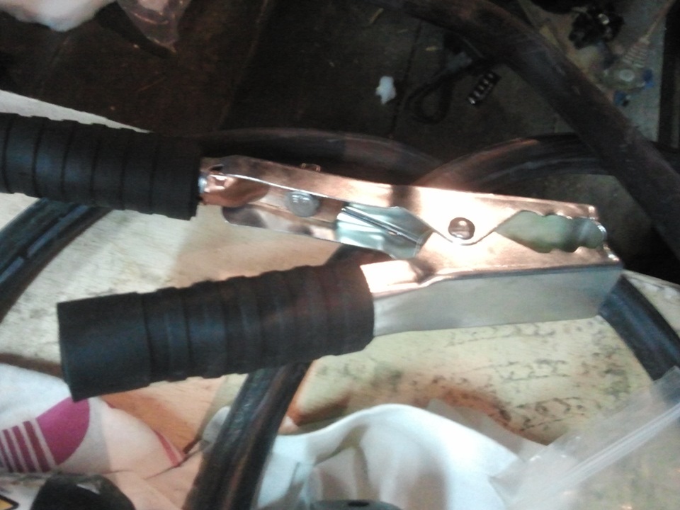 "Прикуривательные" провода своими руками — Toyota Avensis II, 2,4 л ...