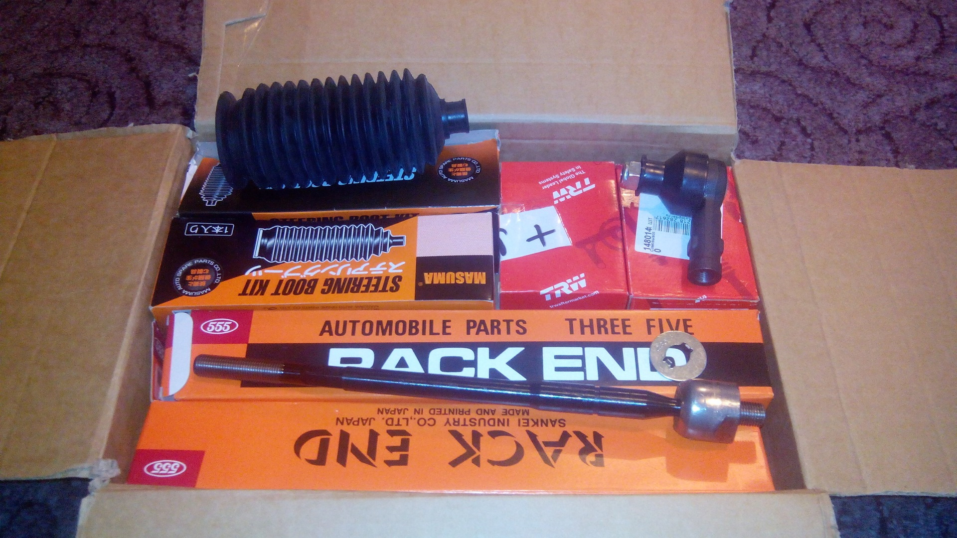 Рулевая рейка, иномарочные ЗП, карданчик, смазка — ИЖ 2126, 2 л, 2005 ...