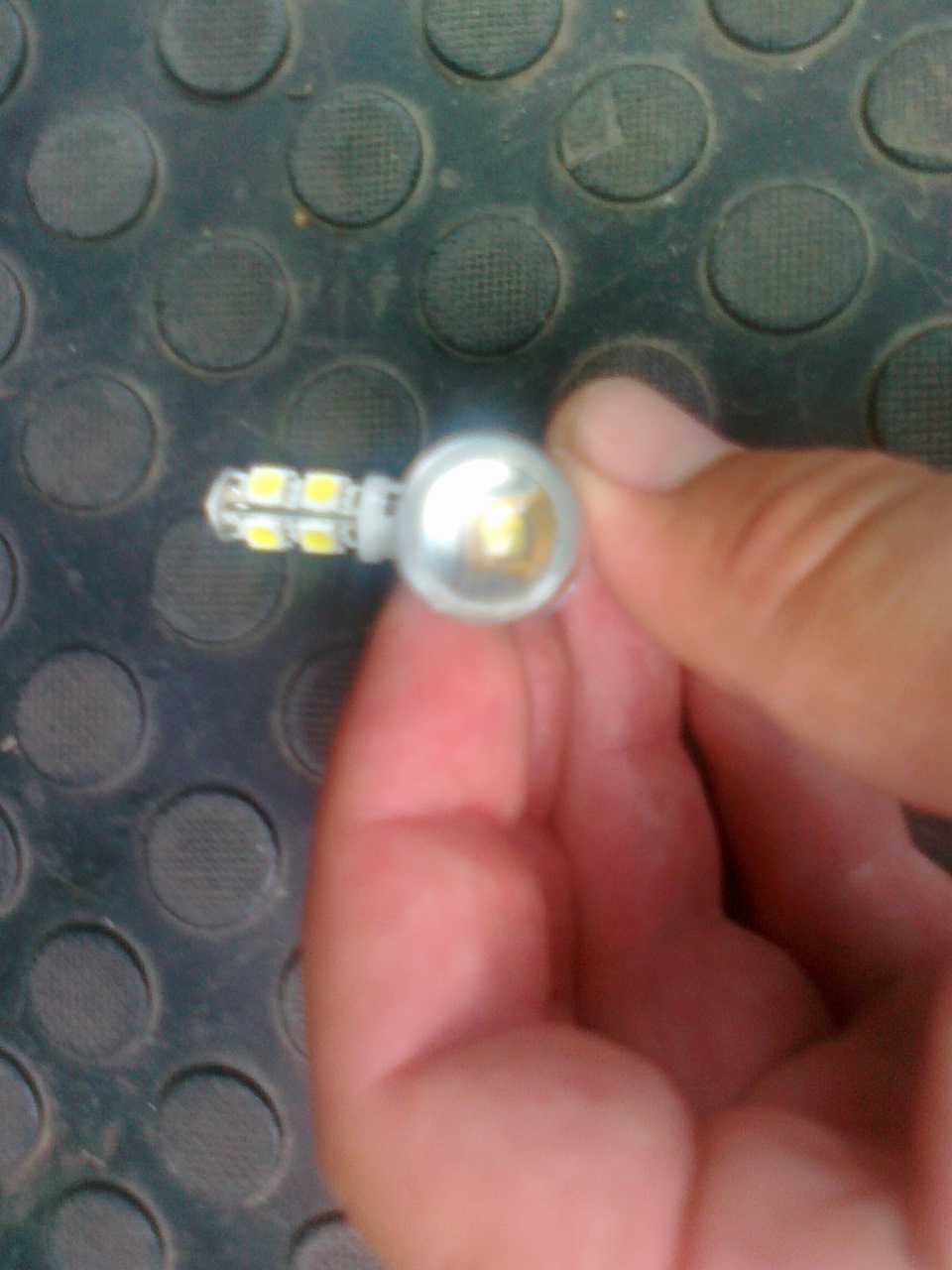 поставил линзованые диоды — Mitsubishi Lancer IX, 1,6 л, 2006 года ...