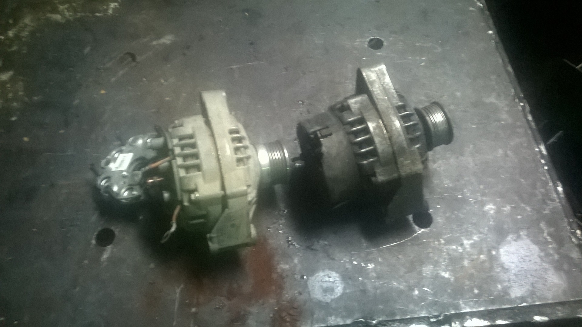 генератор от калины на 4a-fe — Toyota Sprinter Carib (95), 1,6 л, 1988 ...