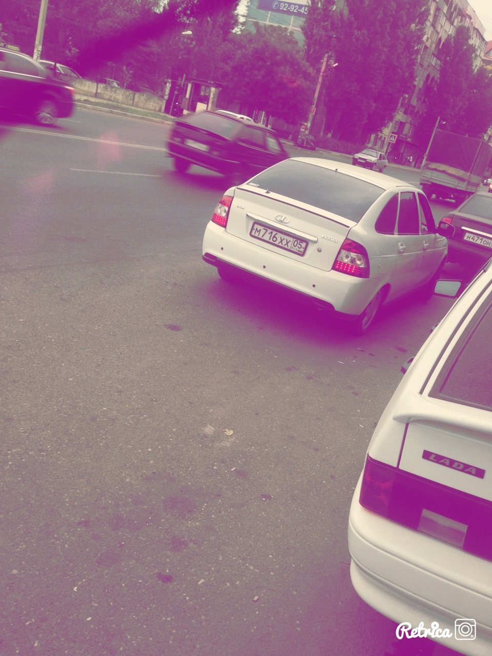 новый вид с зади — Lada Приора хэтчбек, 1,6 л, 2010 года | просто так ...