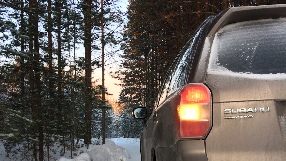 Диагональное вывешивание на подъеме — Subaru Forester (SJ), 2,5 л ...