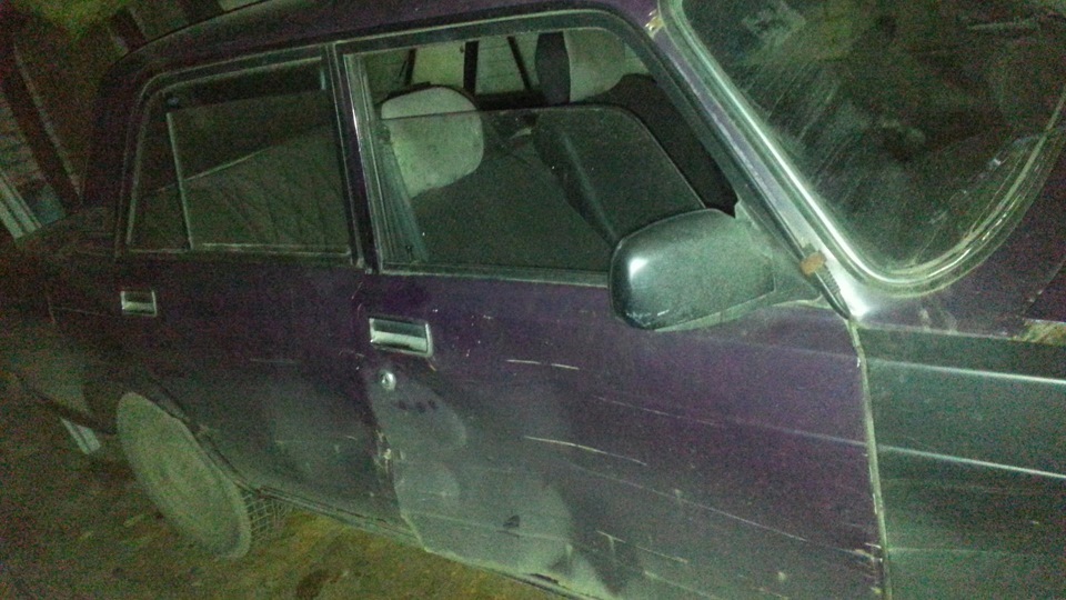 Ручное выпрямление двери. — Lada 21053, 1,5 л, 2004 года | своими ...