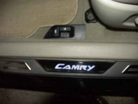 Nickel Sill Inserts - Toyota Camry 24L 2008