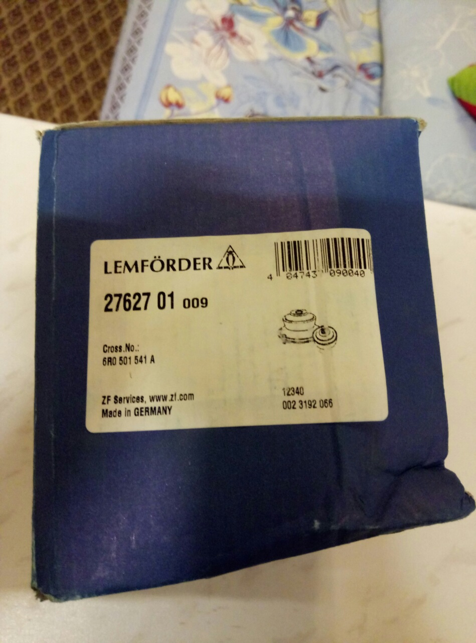 2762701 Ремкомплект, балка моста LEMFORDER | Запчасти на DRIVE2
