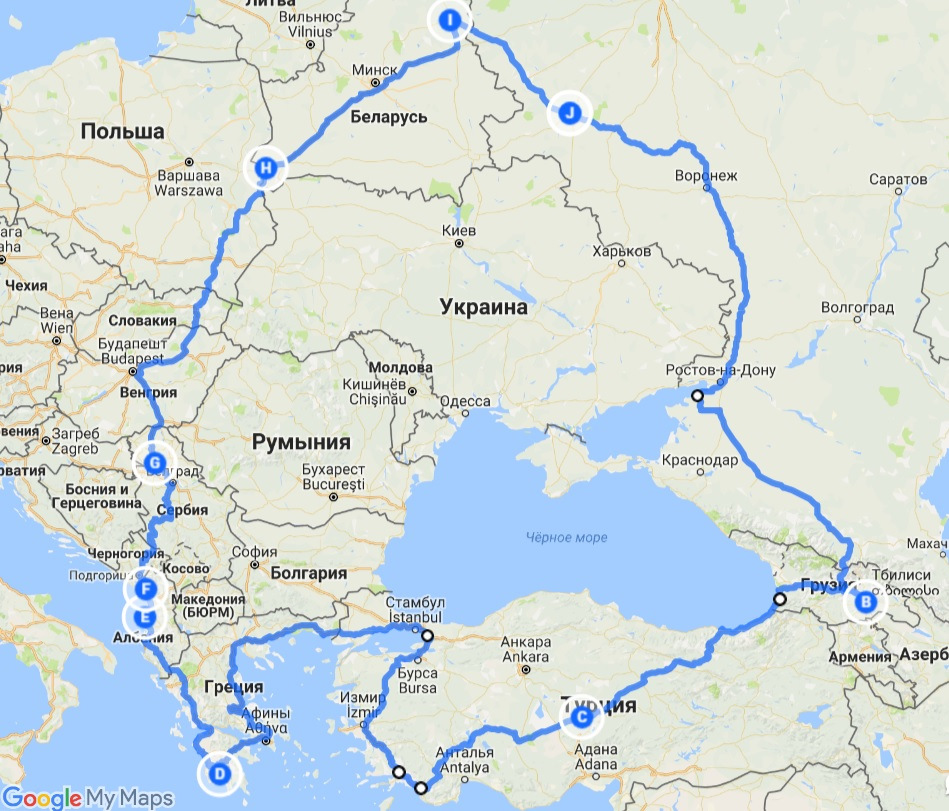 Путешествие по россии на машине маршруты