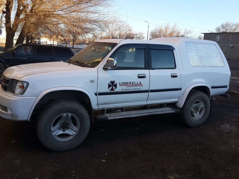 Наклейки — ZX Admiral, 2,2 л, 2005 года | стайлинг | DRIVE2