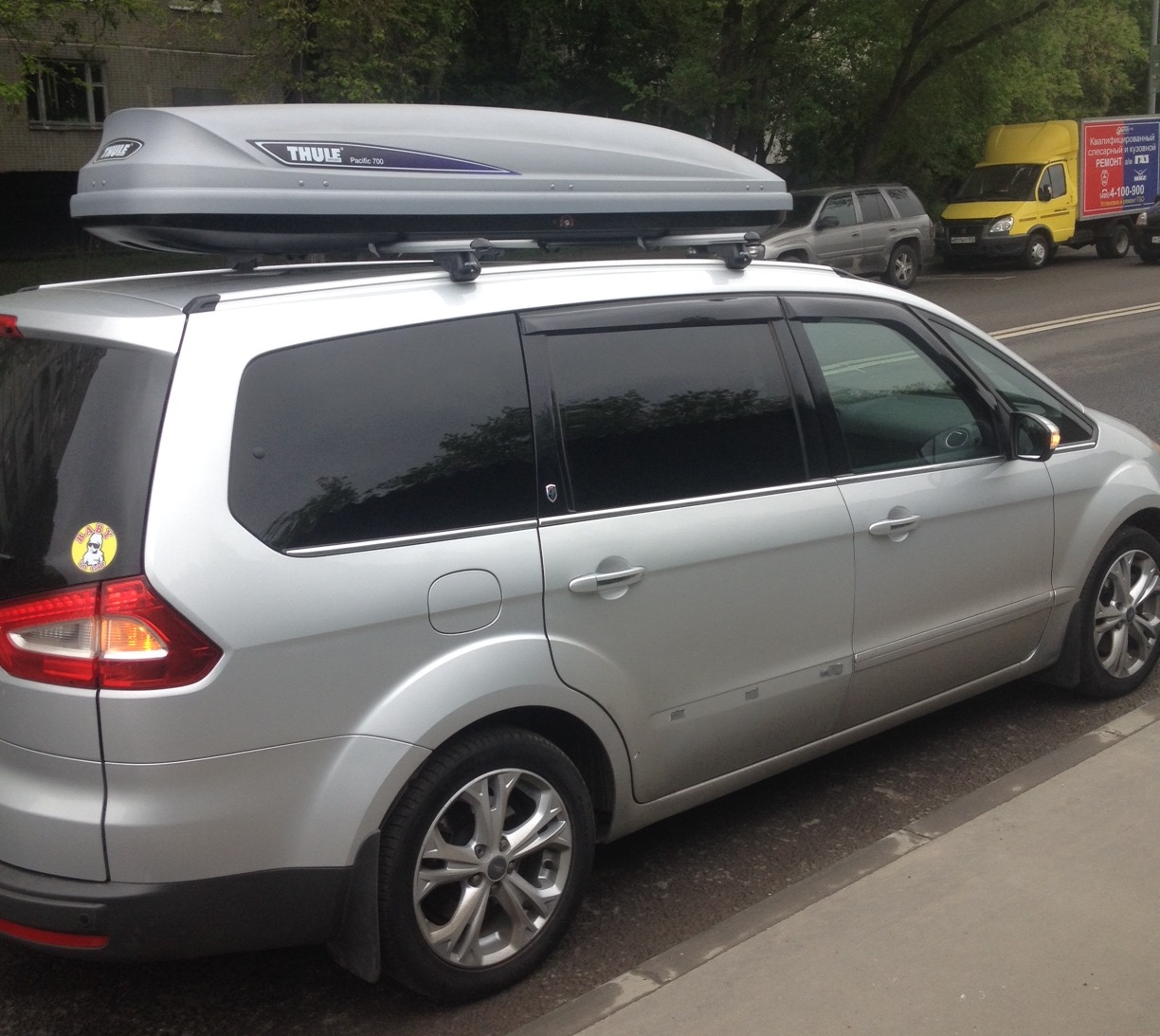 ford galaxy thule бокс