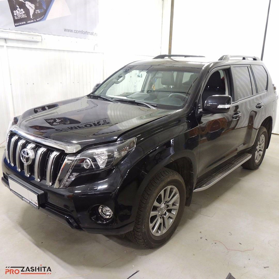 Установка иммобилайзера на Toyota Prado 150 — Prozashita на DRIVE2