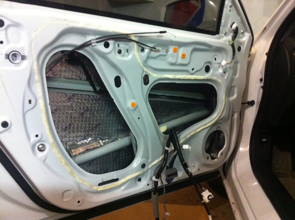 Honda Accord — Шумоизоляция дверей — VipCar36 на DRIVE2