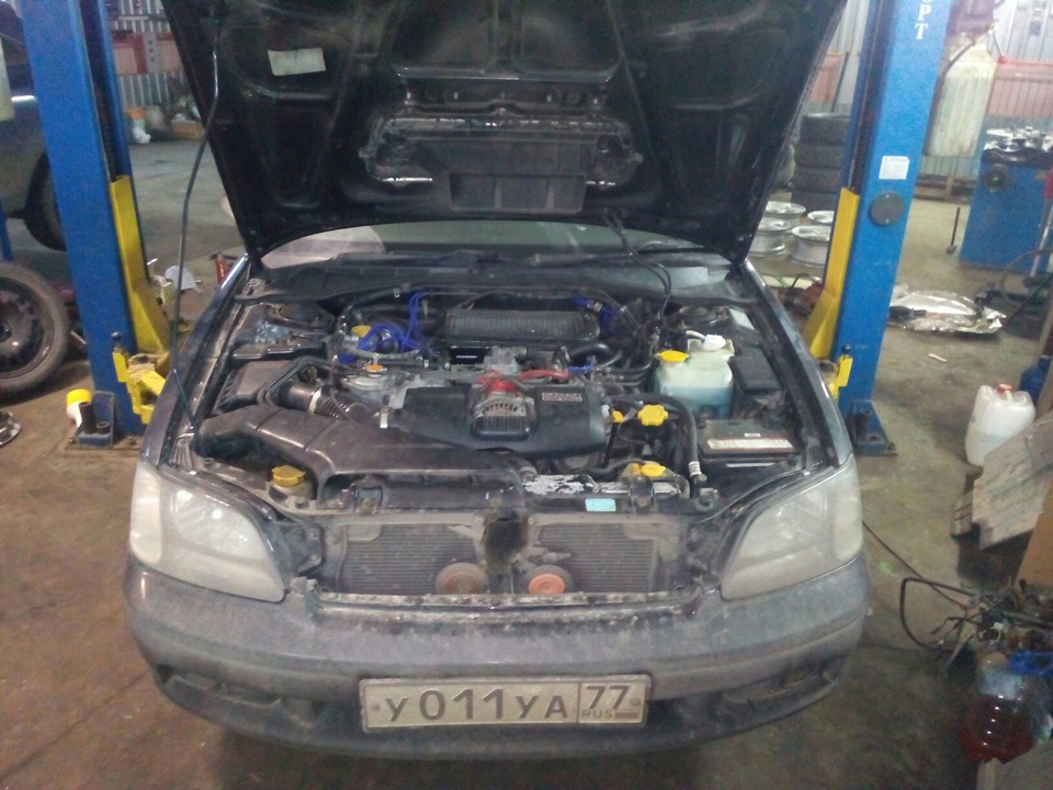 Замена рулевой рейки! — Subaru Legacy (BE/BH/BT), 2 л, 1999 года ...