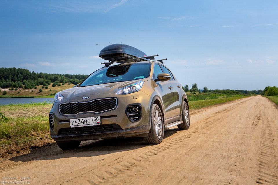 Kia sportage 4 фото снизу