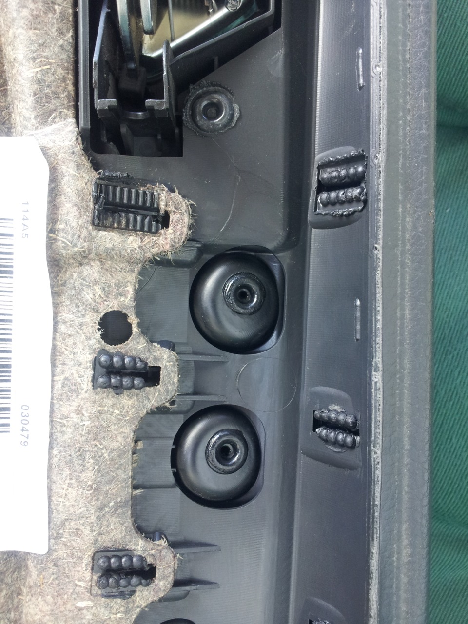 Оклейка панелей салона — Volkswagen Golf Mk6, 1,4 л, 2010 года ...