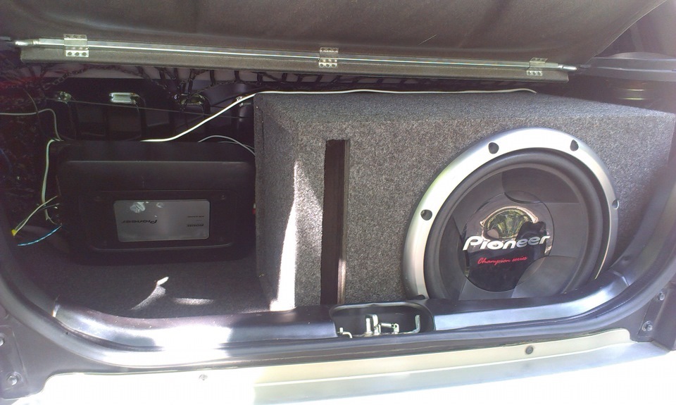 Переделка сабвуфера + Установка нового руля от Spark — Chevrolet Matiz ...