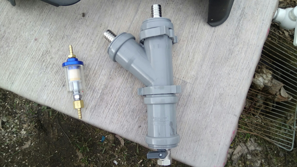 Изготовление и установка двух "маслопомоек", удаление акустического ...