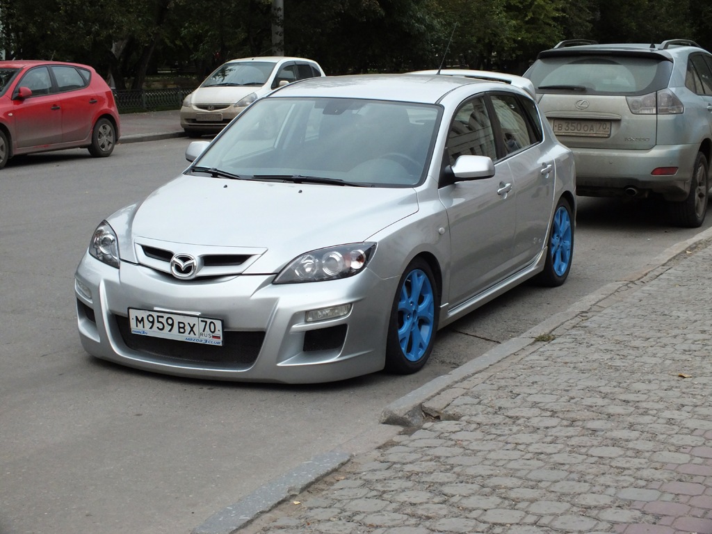 Занижение mazda 3 bk