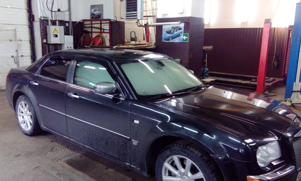 Обработка салона \"Сухим туманом\" — Chrysler 300 (300C) (1G), 3,5 л ...
