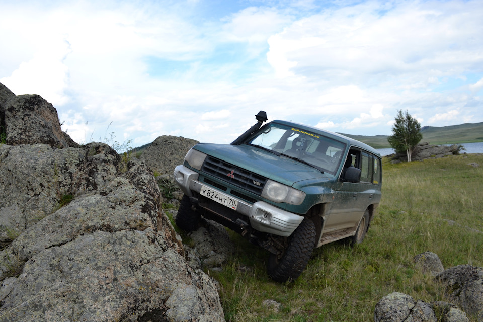 Замена наружного ШРУСа. HDK — Mitsubishi Pajero (2G), 3 л, 1997 года ...