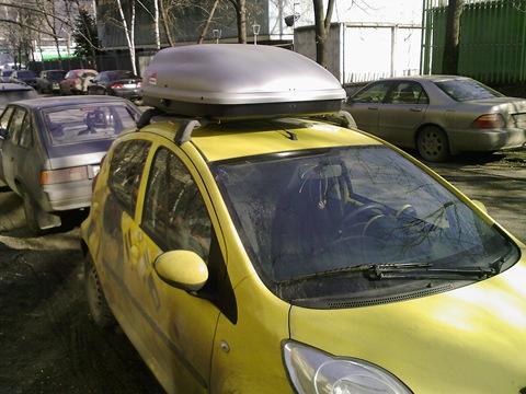da60abu 480 бокс на крышу peugeot 107