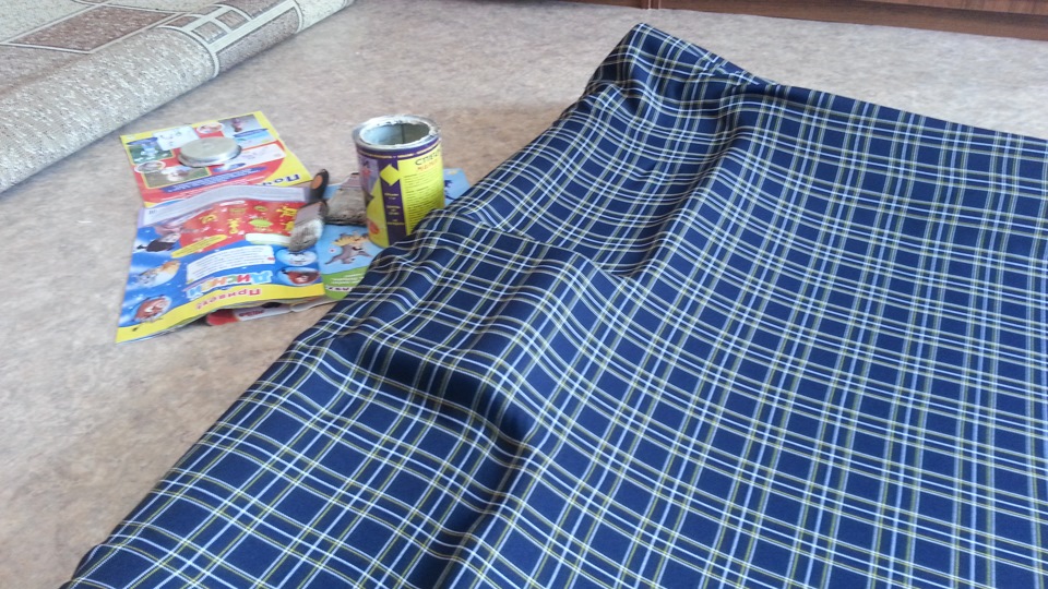 Переделка салона ч.4 (поклейка потолка и стоек) — Volkswagen Bora (1G ...