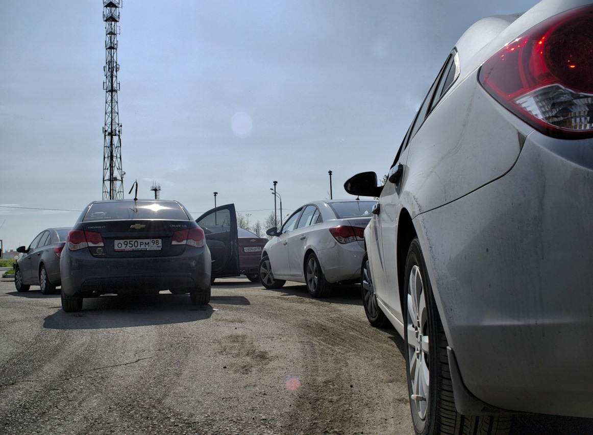 Рекорд в Туле, Запорожье, Бердянск море — Chevrolet Cruze (1G), 1,8 л, 2009  года | встреча | DRIVE2