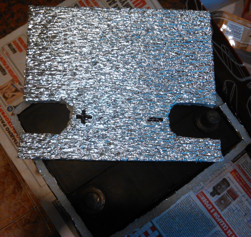 утепление аккумулятора — Daewoo Matiz (M100, M150), 1 л, 2010 года ...