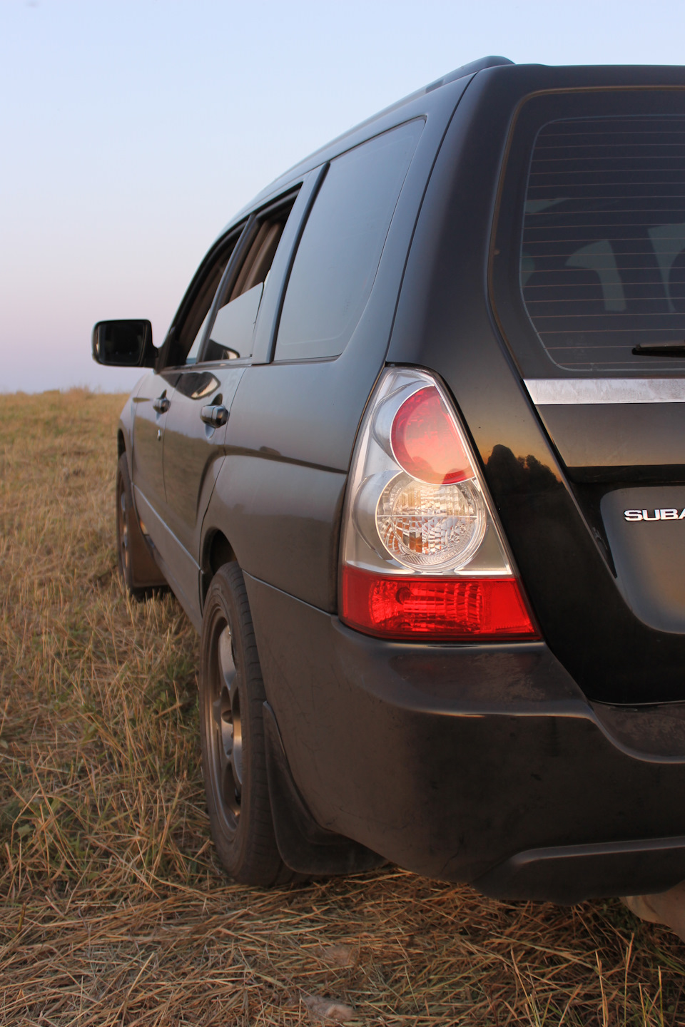 Самодельные брызговики "Rally Armor" — Subaru Forester (SG), 2,5 л ...