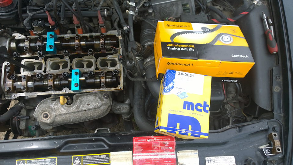 Замена комплекта ГРМ*** Слабонервным НЕ смотреть!))) — Alfa Romeo 156 ...