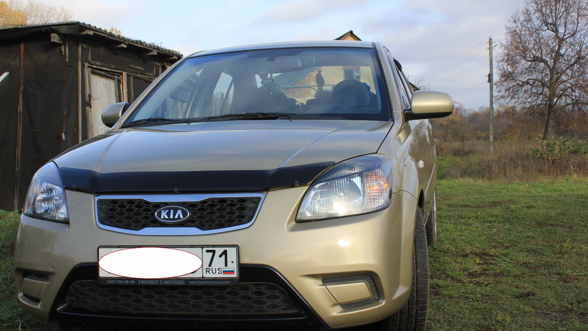 KIA Rio (2G) 1.4 бензиновый 2010 | Gold Riosha на DRIVE2