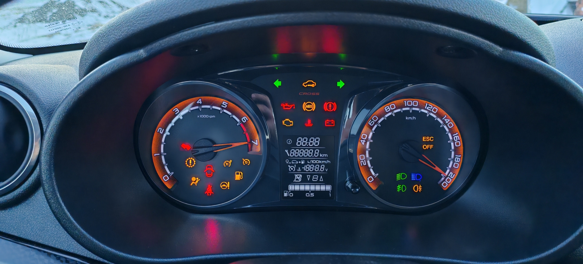 0⃣5⃣ ESP КУРСОВАЯ УСТОЙЧИВОСТЬ НА LADA GRANTA CROSS AMT. — Lada Гранта ...