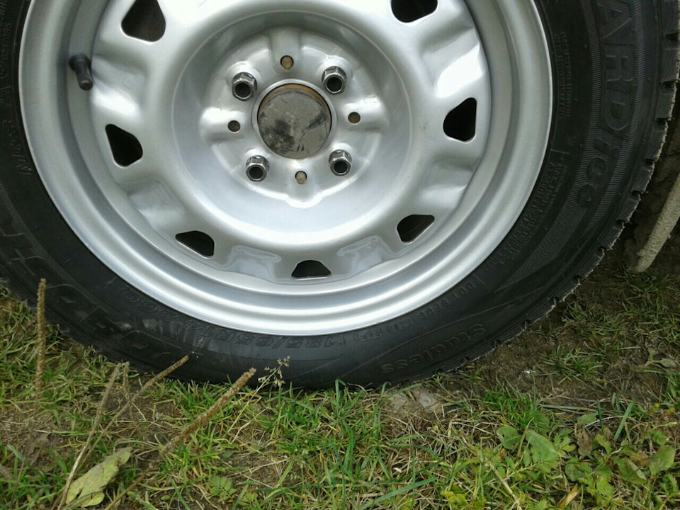 Купил липучку с штампами — Lada 21124, 1,6 л, 2007 года | шины | DRIVE2