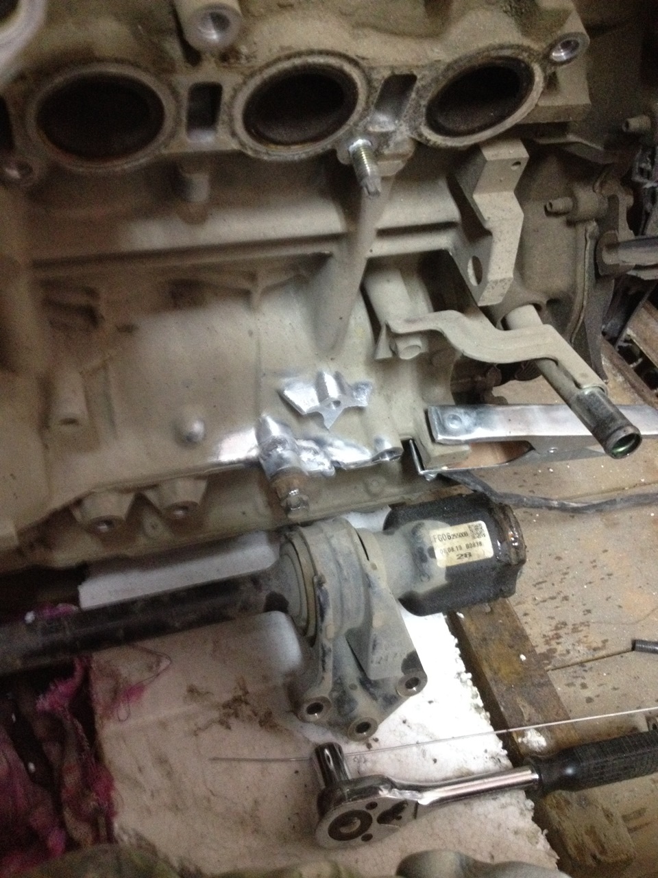 Сварка Интеркулера, Восстановление креплений на ДВС — Toyota Corona ...